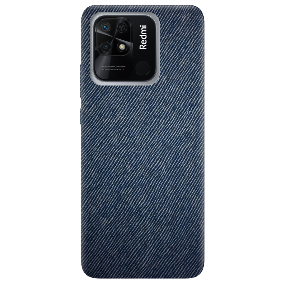 Чехол для Xiaomi Redmi 10C Ретро джинс - фото 1 Чехол для Xiaomi Redmi 10C Ретро джинс - фото 1 - Чехлы для телефонов