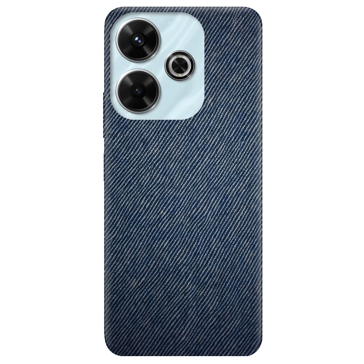 Чехол для Xiaomi Poco M6 4G Ретро джинс - фото 1 - Чехлы для телефонов