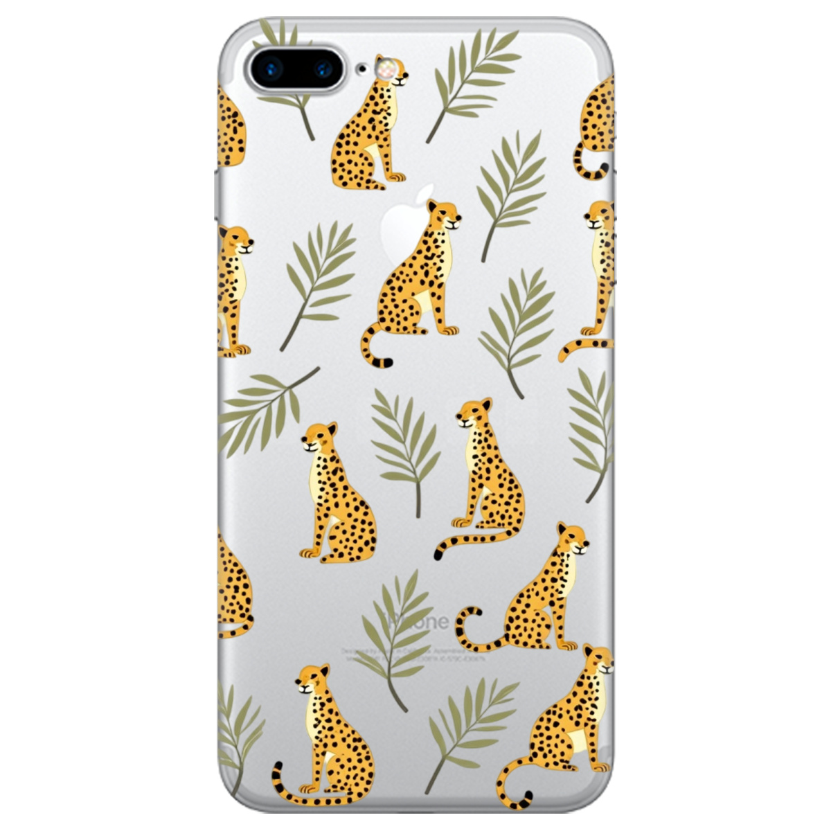 Чехол для Apple iPhone 7 Plus Тропічна дикість - фото 1 - Чехлы для телефонов