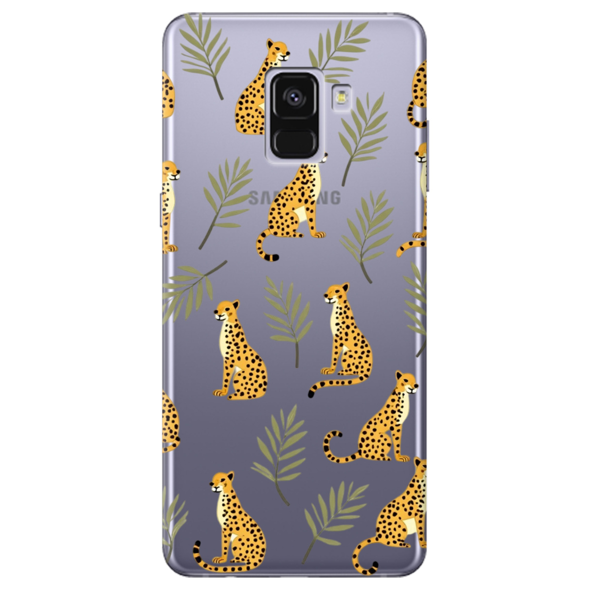 Чохол для Samsung Galaxy A8 2018 Тропічна дикість - фото 1 - Чохли для телефонів