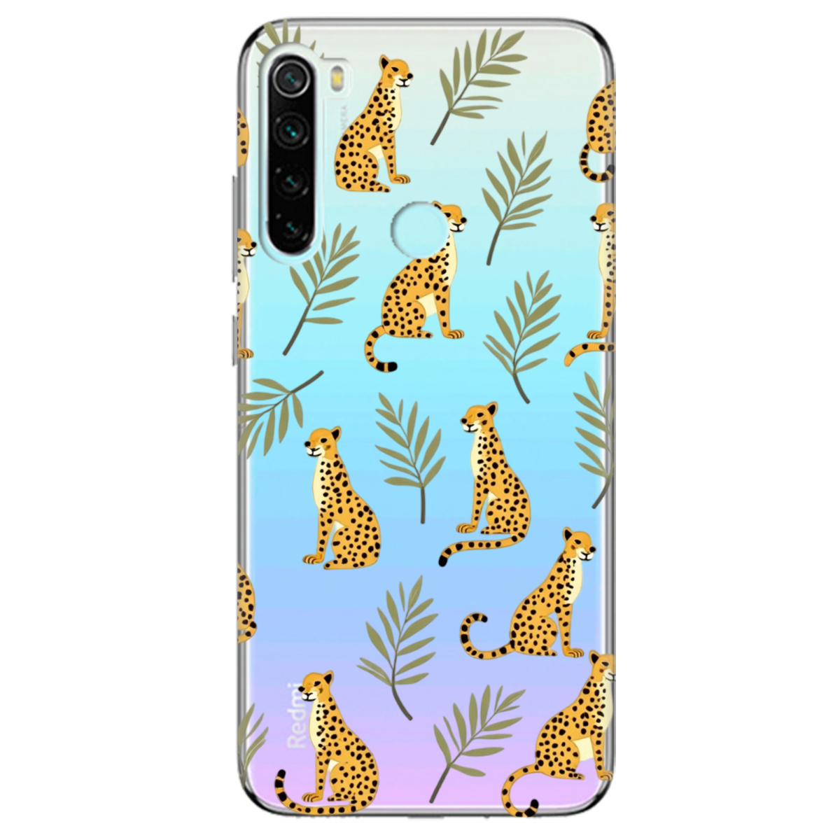 Чехол для Xiaomi Redmi Note 8 Тропічна дикість - фото 1 - Чехлы для телефонов