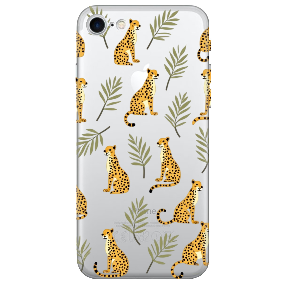 Чехол для Apple iPhone SE 2020 Тропічна дикість - фото 1 - Чехлы для телефонов