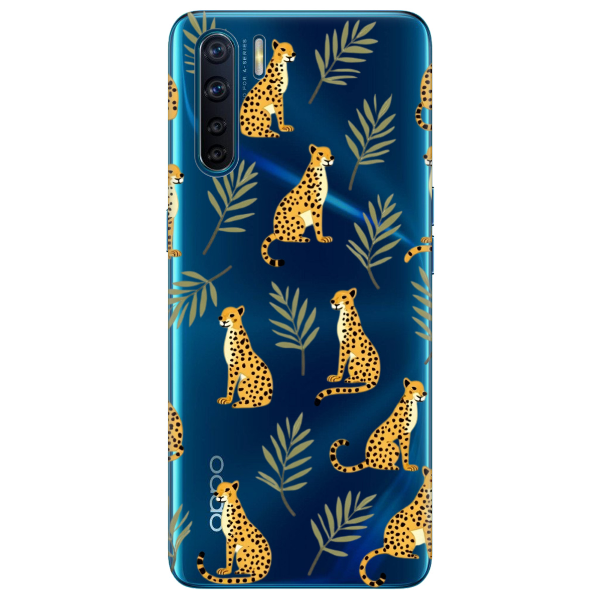 Чехол для Oppo Reno 3 Тропічна дикість - фото 1 - Чехлы для телефонов