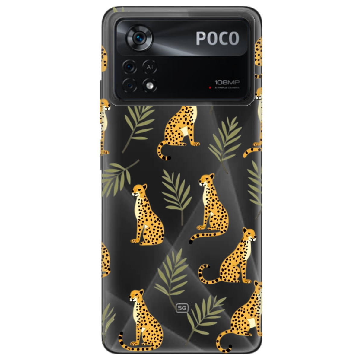 Чохол для Xiaomi Poco X4 Pro 5G Тропічна дикість - фото 1 - Чохли для телефонів