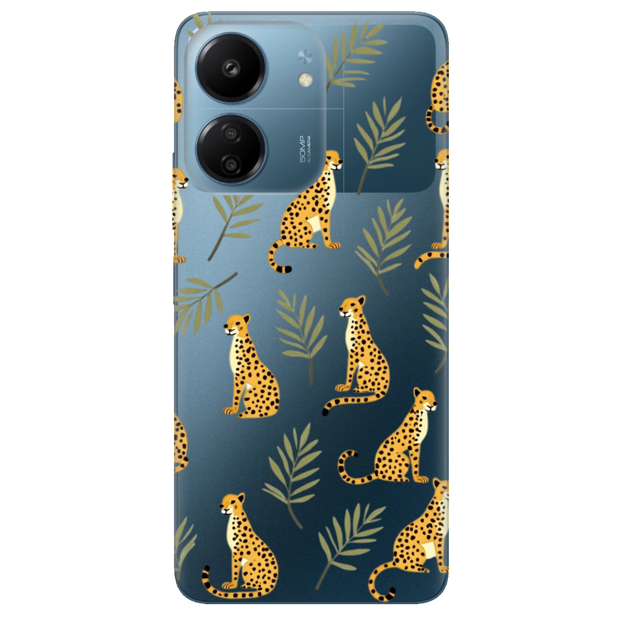 Чехол для Xiaomi Redmi 13C Тропічна дикість - фото 1 - Чехлы для телефонов