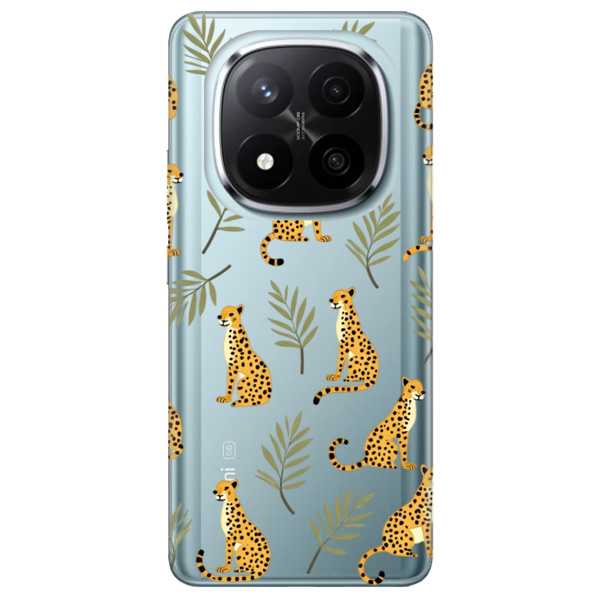 Чехол для Xiaomi Redmi Note 14 Pro + 5G Тропічна дикість - фото 1 - Чехлы для телефонов