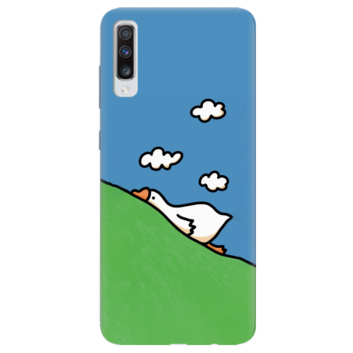 Чохол для Samsung Galaxy A70 Слизький шлях - фото 1 Чохол для Samsung Galaxy A70 Слизький шлях - фото 1 - Чохли для телефонів
