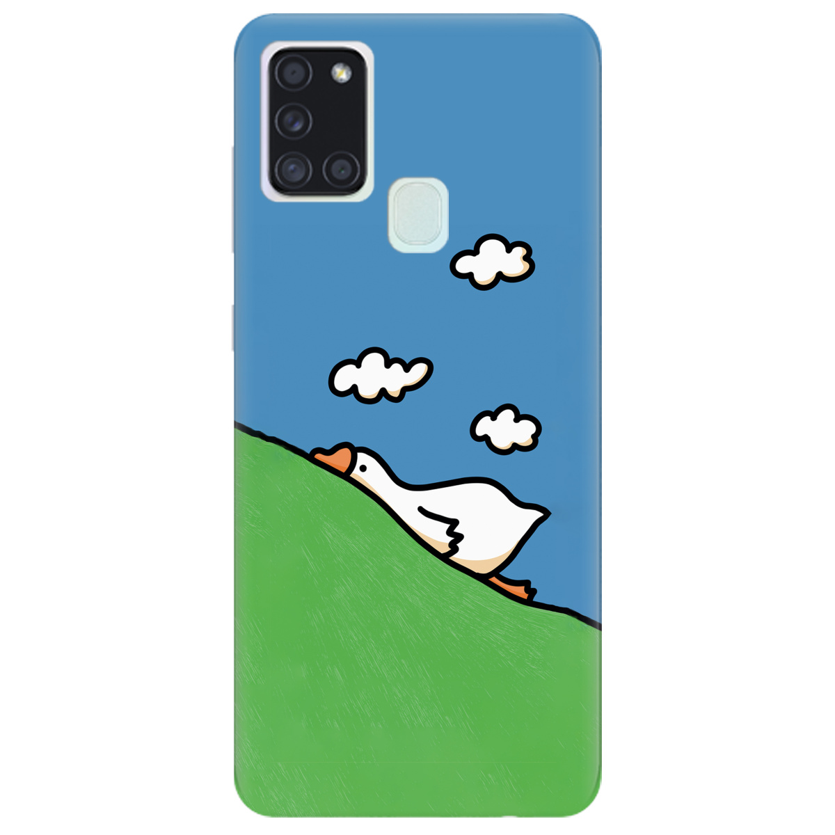 Чохол для Samsung Galaxy A21s Слизький шлях - фото 1 - Чохли для телефонів