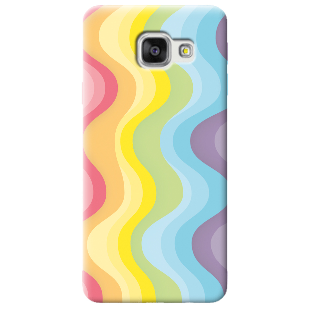 Чехол для Samsung Galaxy A3 2016 Веселкові хвилі - фото 1 Чехол для Samsung Galaxy A3 2016 Веселкові хвилі - фото 1 - Чехлы для телефонов