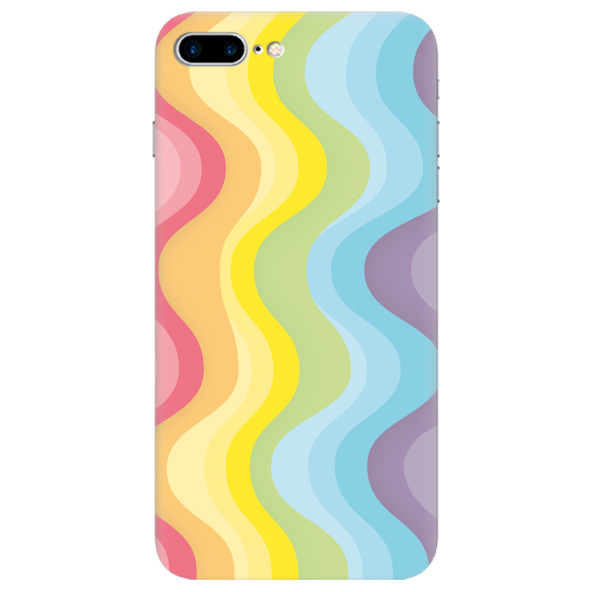 Чехол для Apple iPhone 7 Plus Веселкові хвилі - фото 1 Чехол для Apple iPhone 7 Plus Веселкові хвилі - фото 1 - Чехлы для телефонов