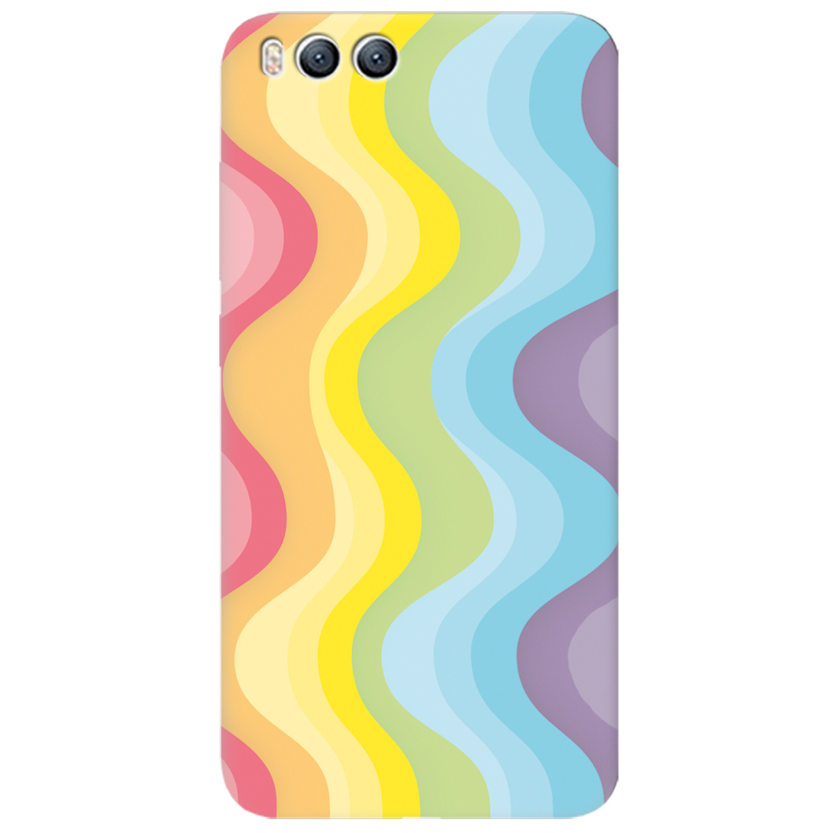 Чохол для Xiaomi Mi 6 Веселкові хвилі - фото 1 - Чохли для телефонів