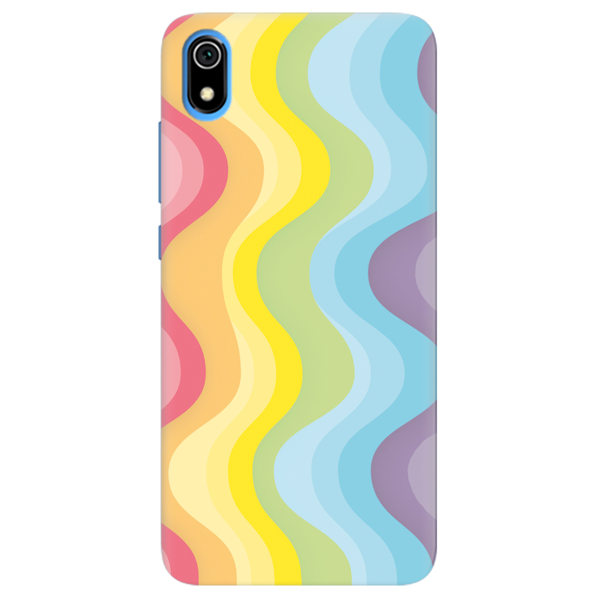 Чехол для Xiaomi Redmi 7A Веселкові хвилі - фото 1 - Чехлы для телефонов