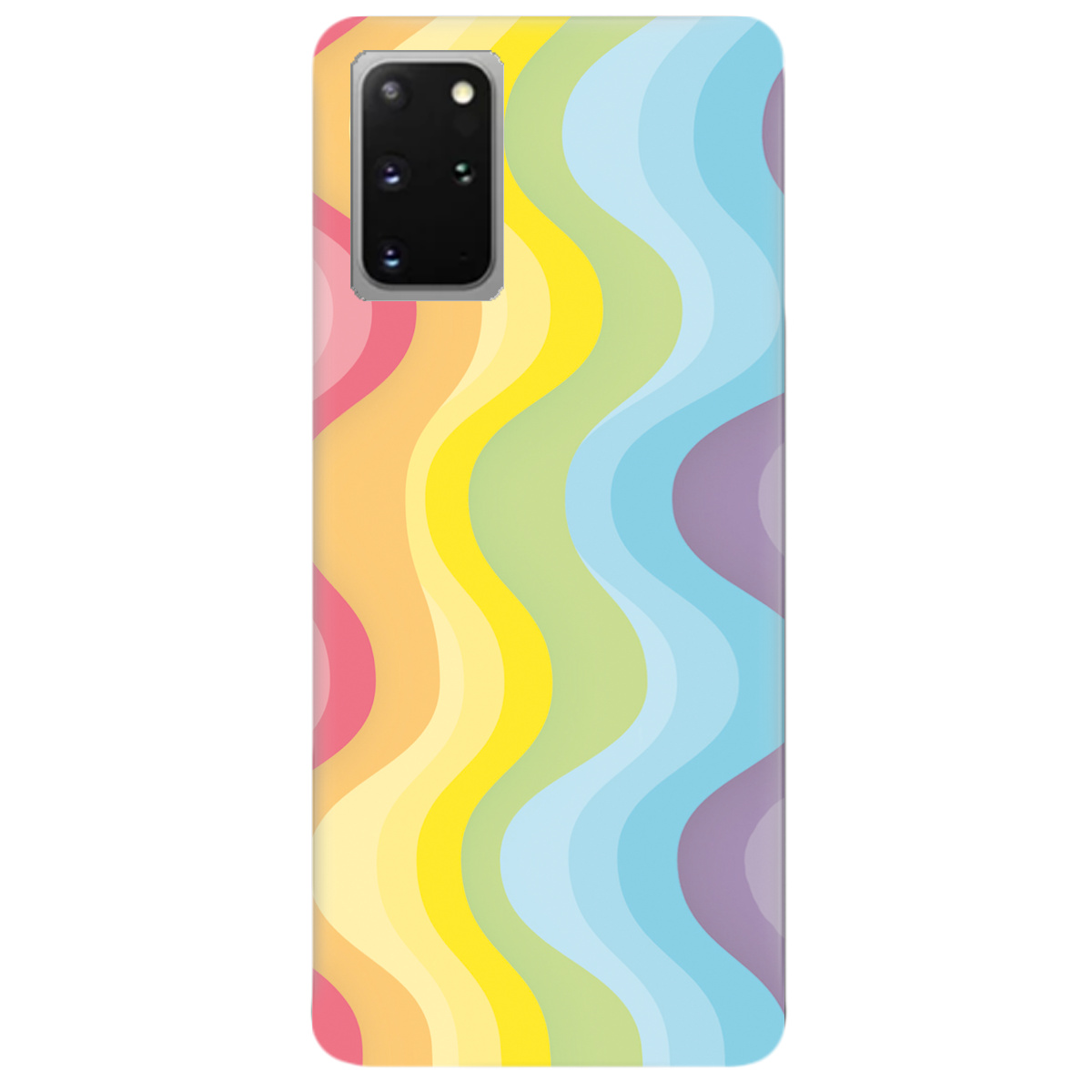 Чехол для Samsung Galaxy S20 Plus Веселкові хвилі - фото 1 - Чехлы для телефонов