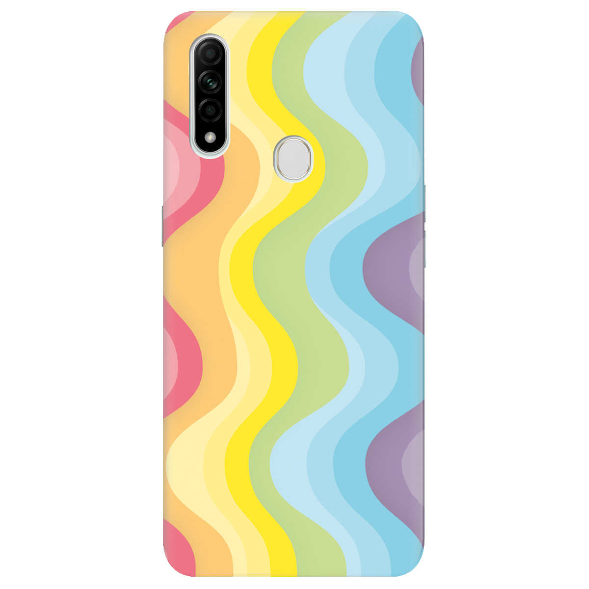 Чехол для Oppo A31 Веселкові хвилі - фото 1 - Чехлы для телефонов