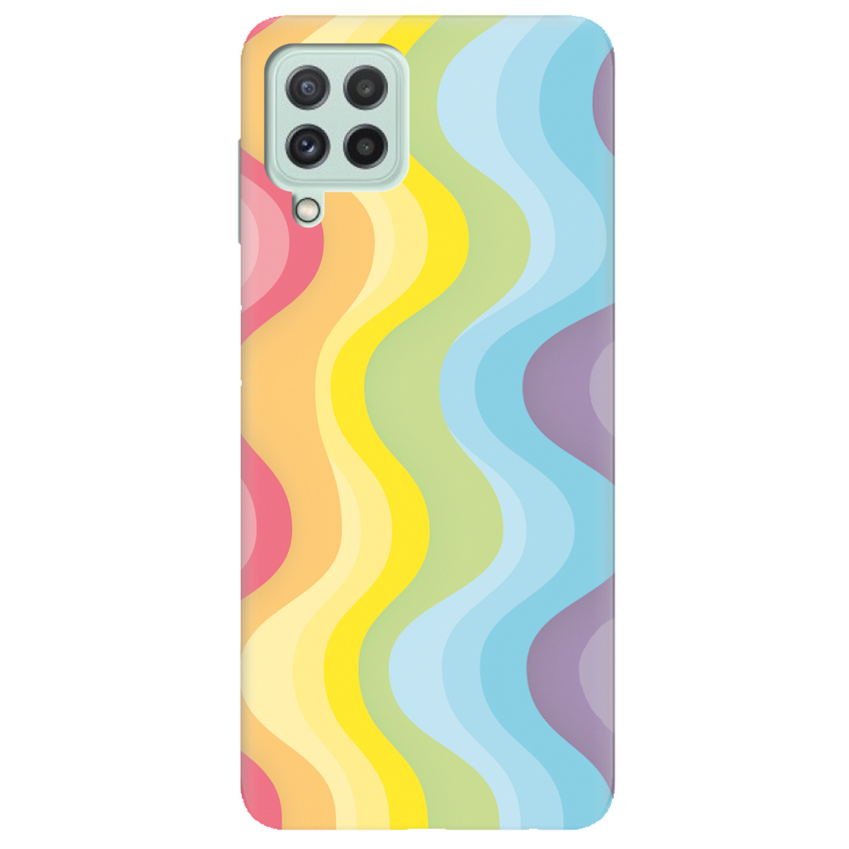 Чехол для Samsung Galaxy M32 Веселкові хвилі - фото 1 - Чехлы для телефонов