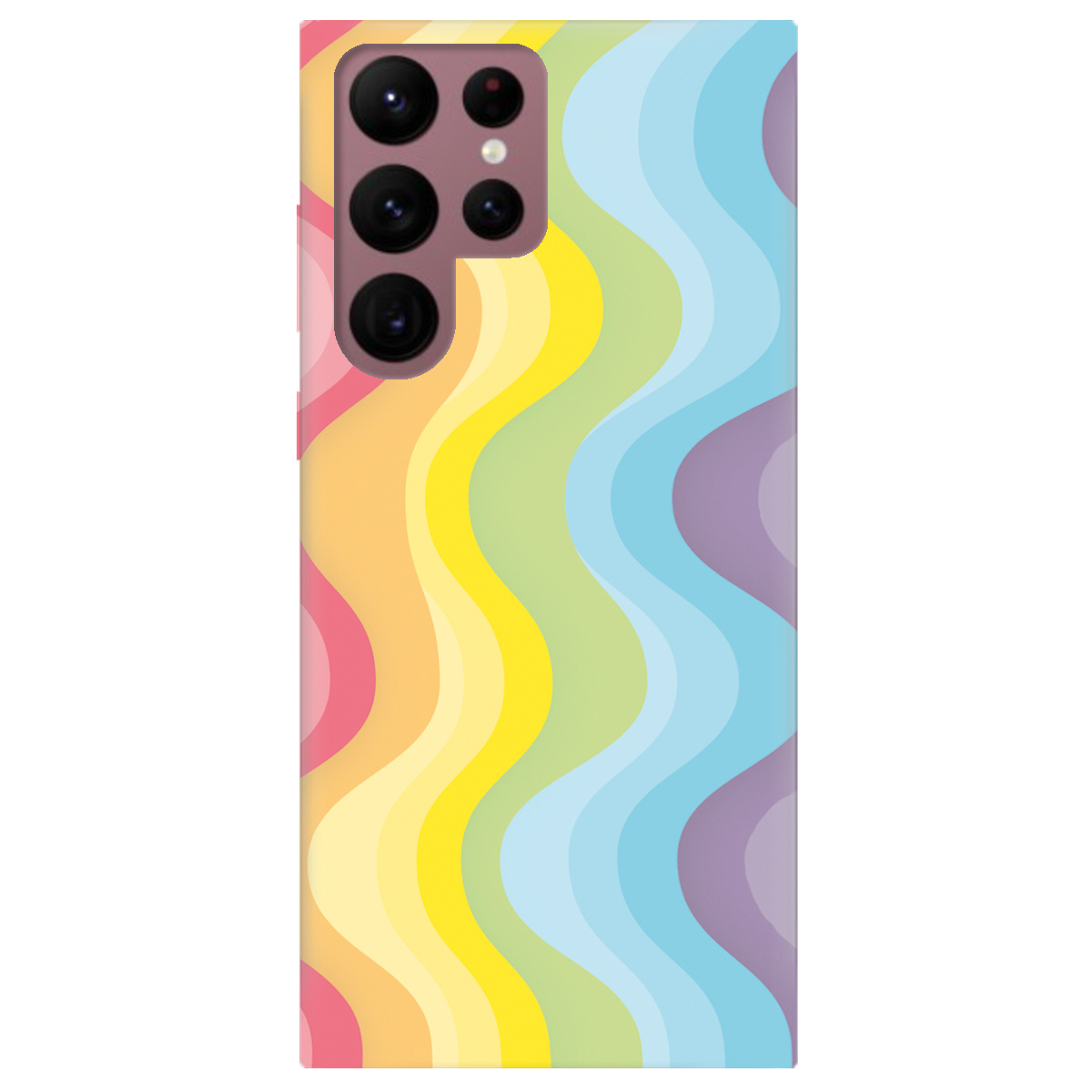 Чехол для Samsung Galaxy S22 Ultra Веселкові хвилі - фото 1 - Чехлы для телефонов