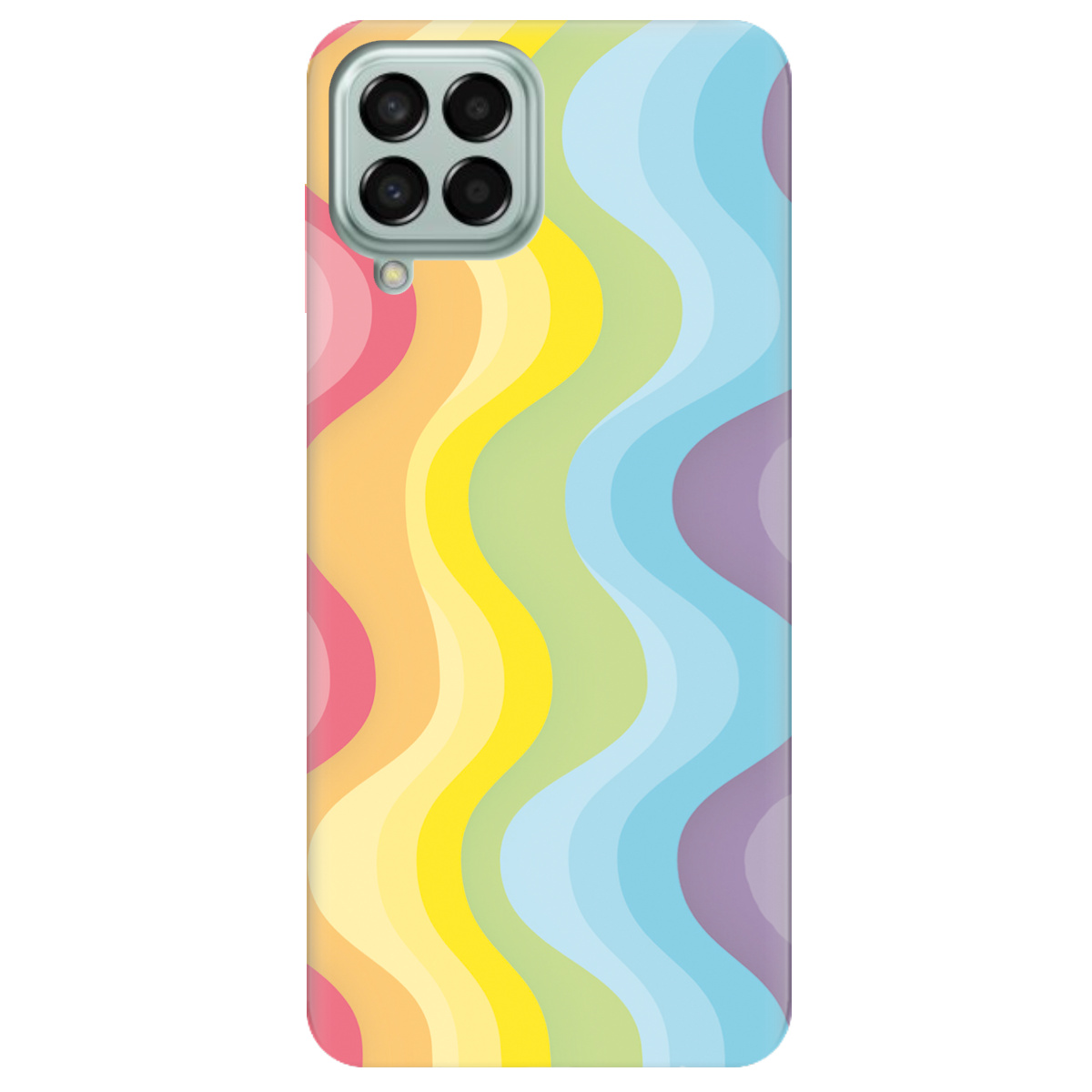 Чехол для Samsung Galaxy M53 Веселкові хвилі - фото 1 - Чехлы для телефонов