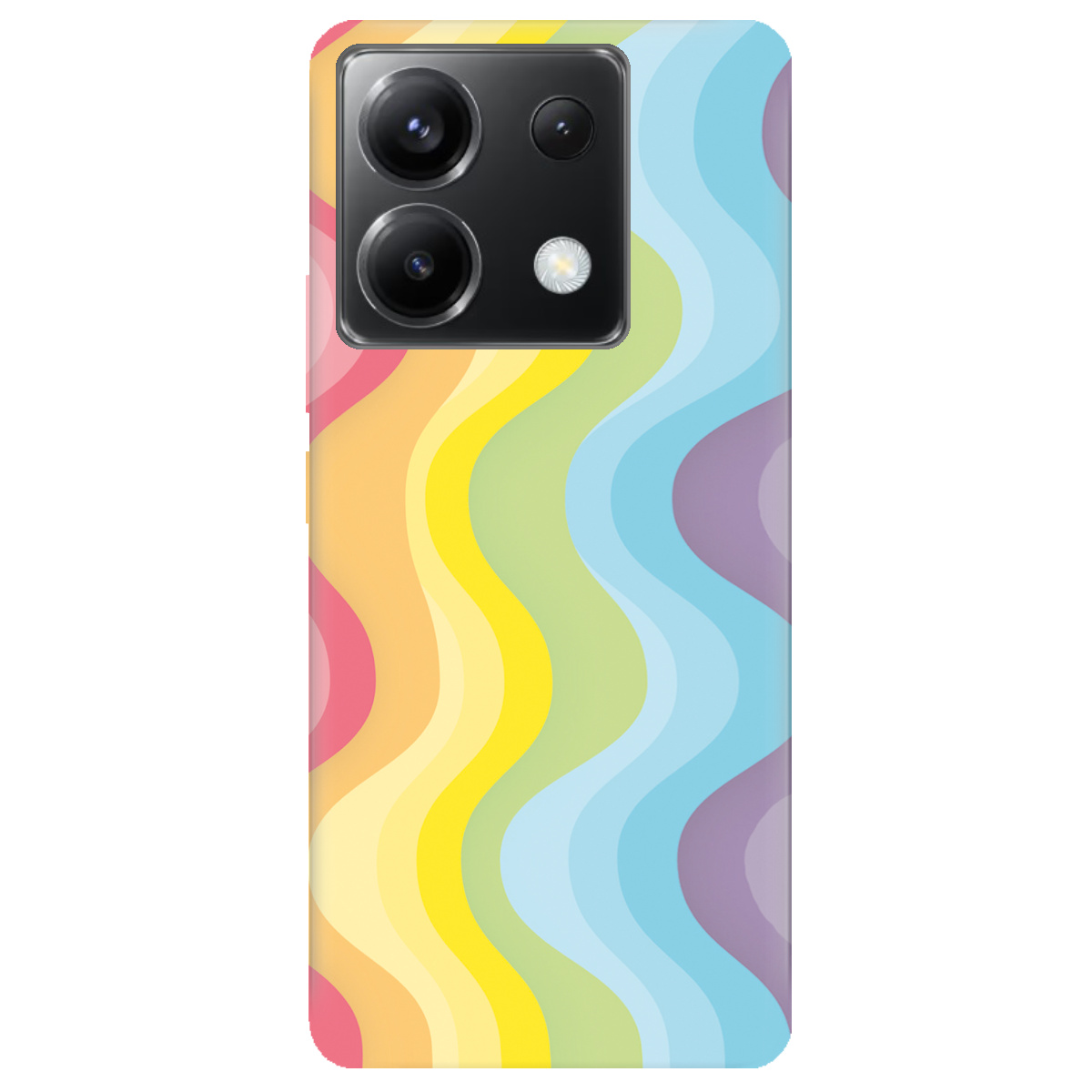 Чохол для Xiaomi Redmi Note 13 Pro 5G Веселкові хвилі - фото 1 - Чохли для телефонів