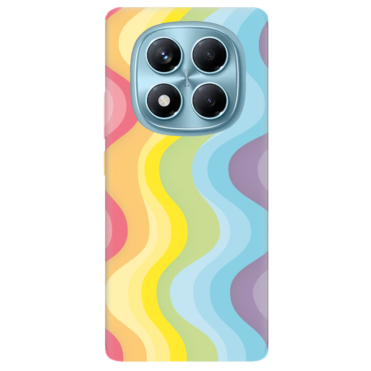 Чехол для Xiaomi Redmi Note 14 Pro 4G Веселкові хвилі - фото 1 Чехол для Xiaomi Redmi Note 14 Pro 4G Веселкові хвилі - фото 1 - Чехлы для телефонов