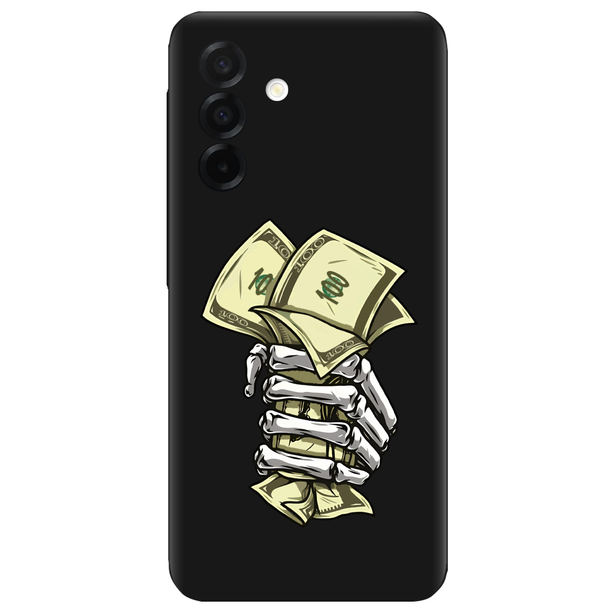 Чехол для Samsung Galaxy A26 5G черный матовый soft touch Загашник - фото 1 - Чехлы для телефонов