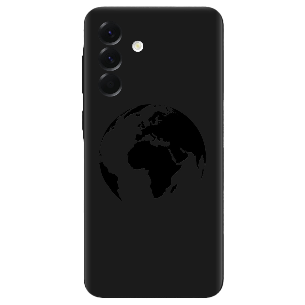 Чохол для Samsung Galaxy A56 5G чорний матовий soft touch Planet - фото 1 Чохол для Samsung Galaxy A56 5G чорний матовий soft touch Planet - фото 1 - Чохли для телефонів