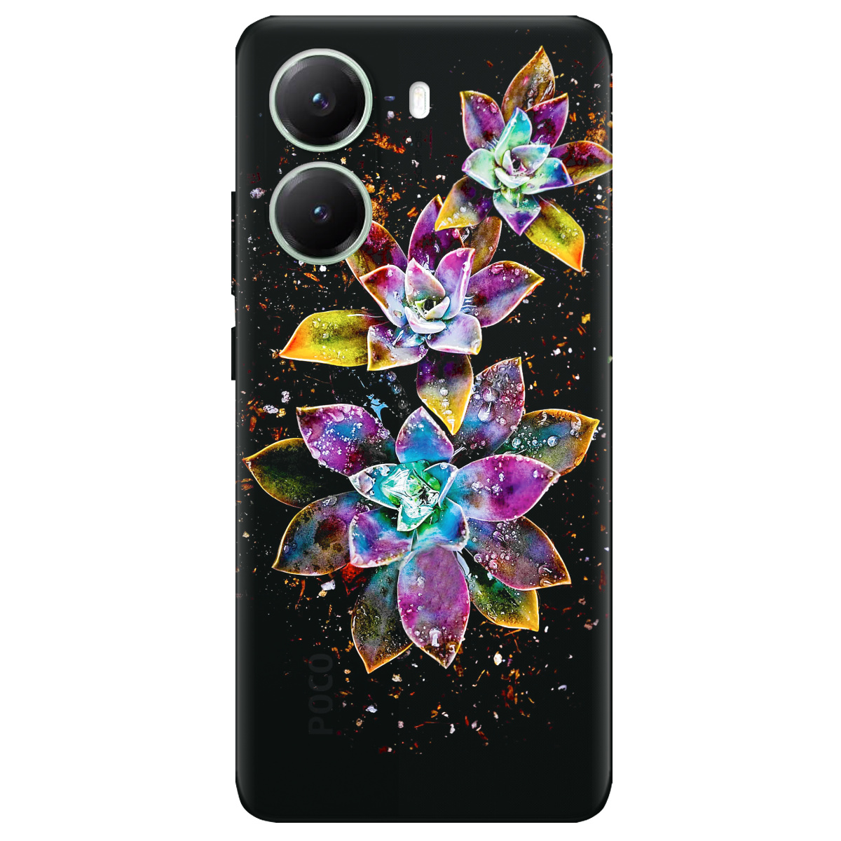 Чохол для Xiaomi Poco X7 Pro Magical flowers - фото 1 - Чохли для телефонів