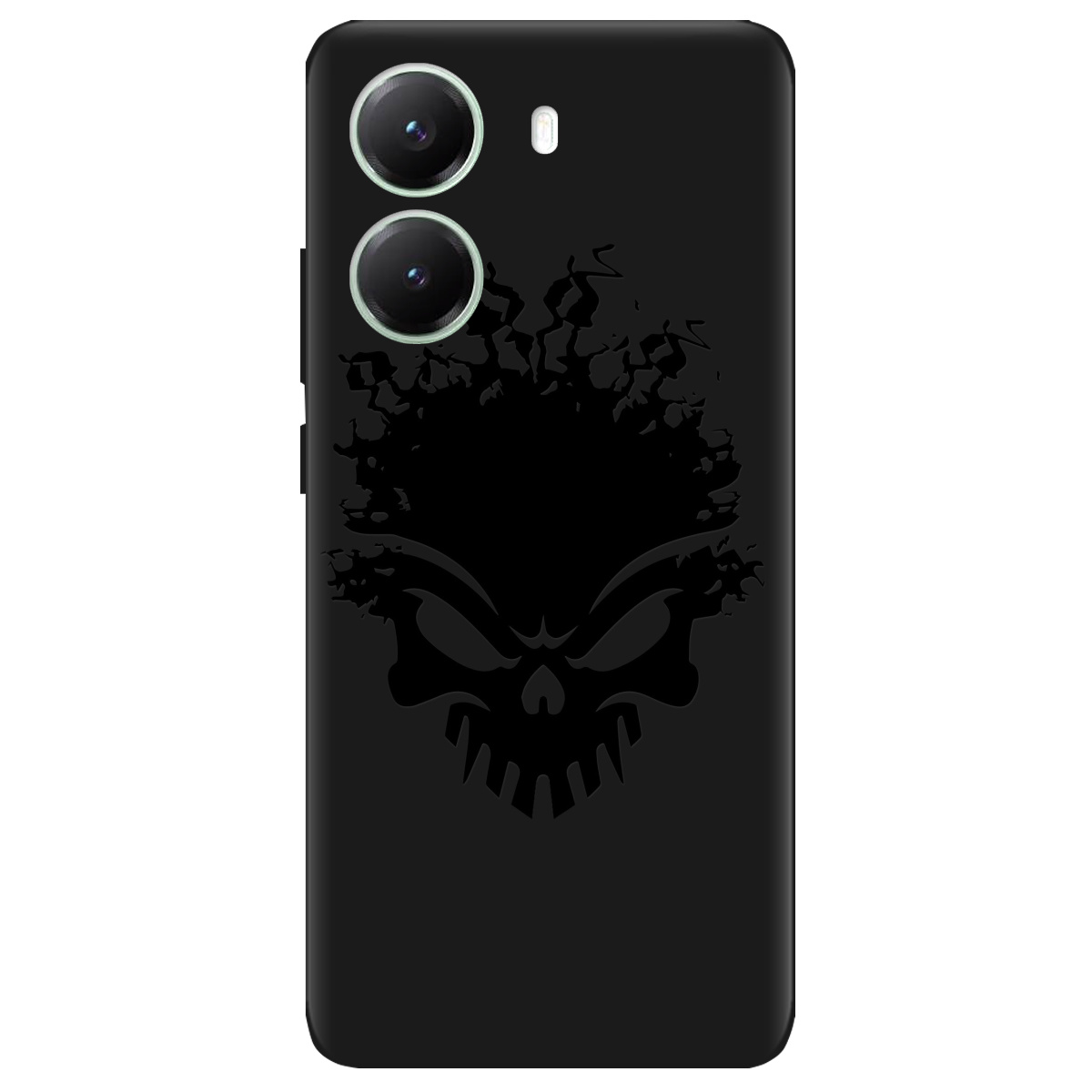 Чехол для Xiaomi Poco X7 Pro черный матовый soft touch Ugolek - фото 1 - Чехлы для телефонов