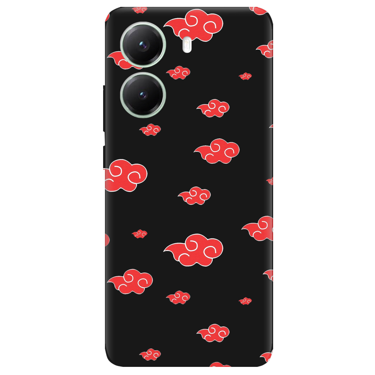 Чехол для Xiaomi Poco X7 Pro черный матовый soft touch Akatsuki - фото 1 - Чехлы для телефонов