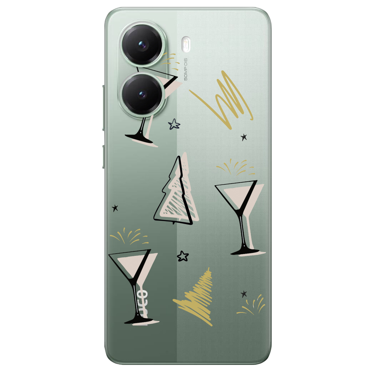 Чохол для Xiaomi Poco X7 Pro Hello New Year - фото 1 - Чохли для телефонів