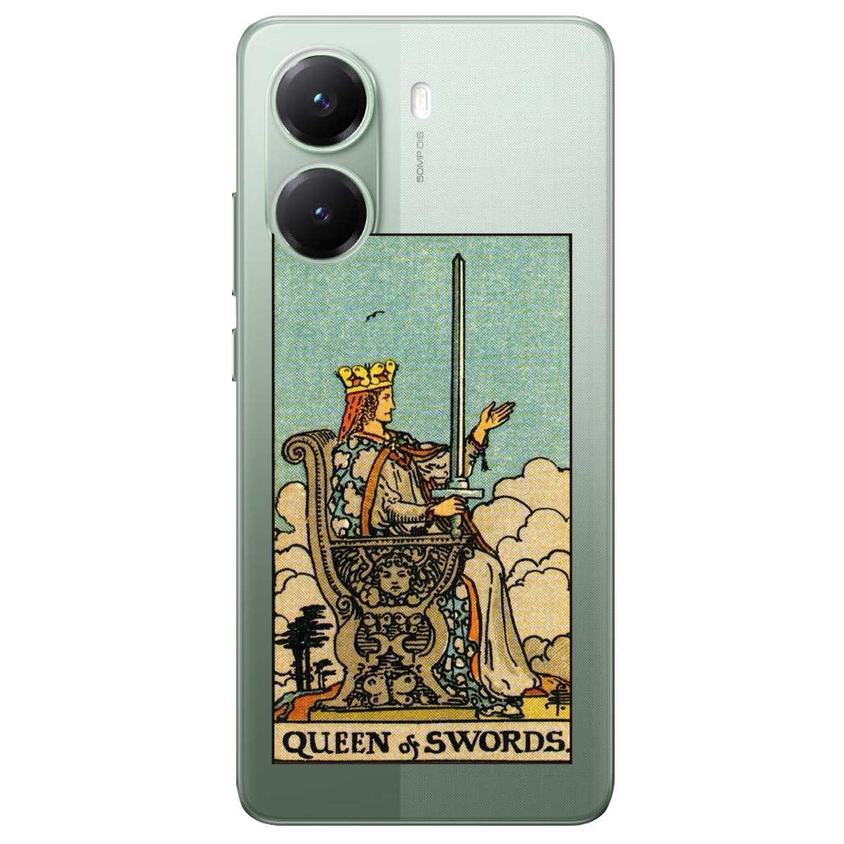 Чохол для Xiaomi Poco X7 Pro Queen of Swords - фото 1 Чохол для Xiaomi Poco X7 Pro Queen of Swords - фото 1 - Чохли для телефонів