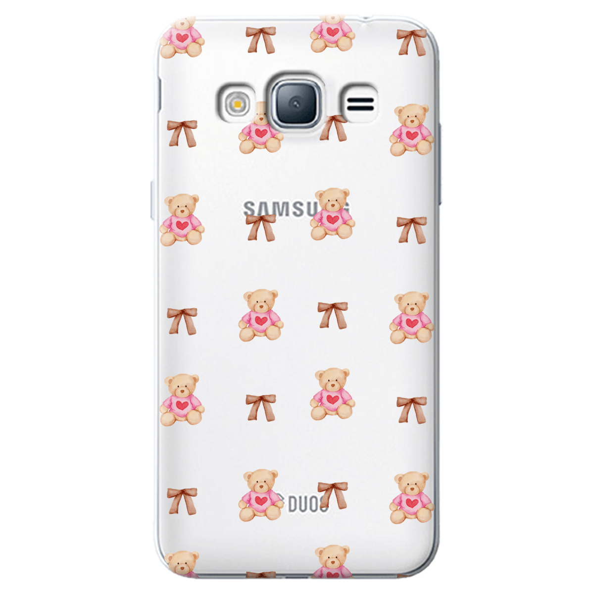 Чохол для Samsung Galaxy J3 2016 Сердечний ведмедик - фото 1 - Чохли для телефонів