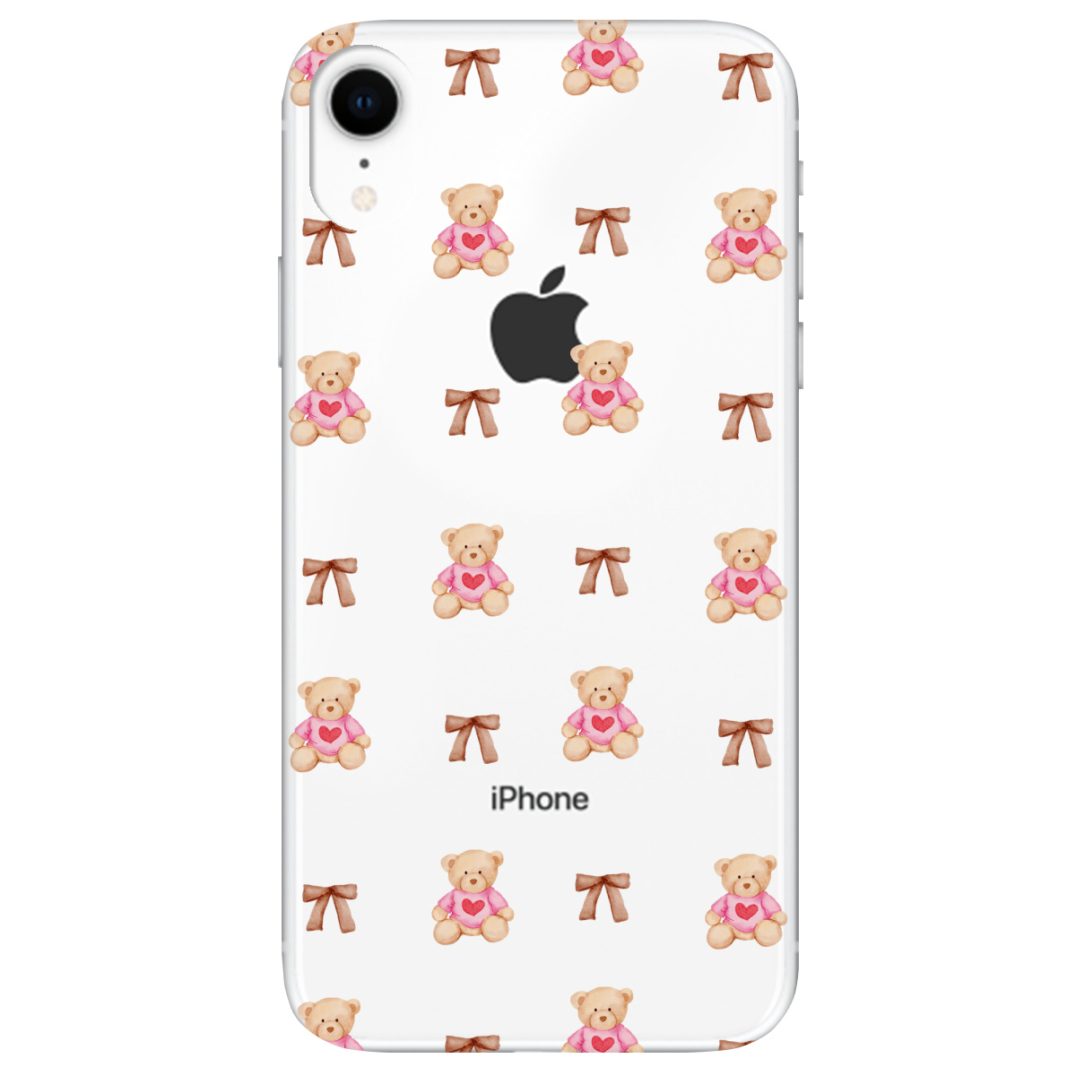 Чехол для Apple iPhone XR Сердечний ведмедик - фото 1 - Чехлы для телефонов