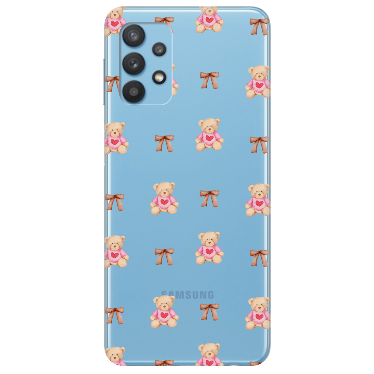 Чехол для Samsung Galaxy A32 4G Сердечний ведмедик - фото 1 - Чехлы для телефонов