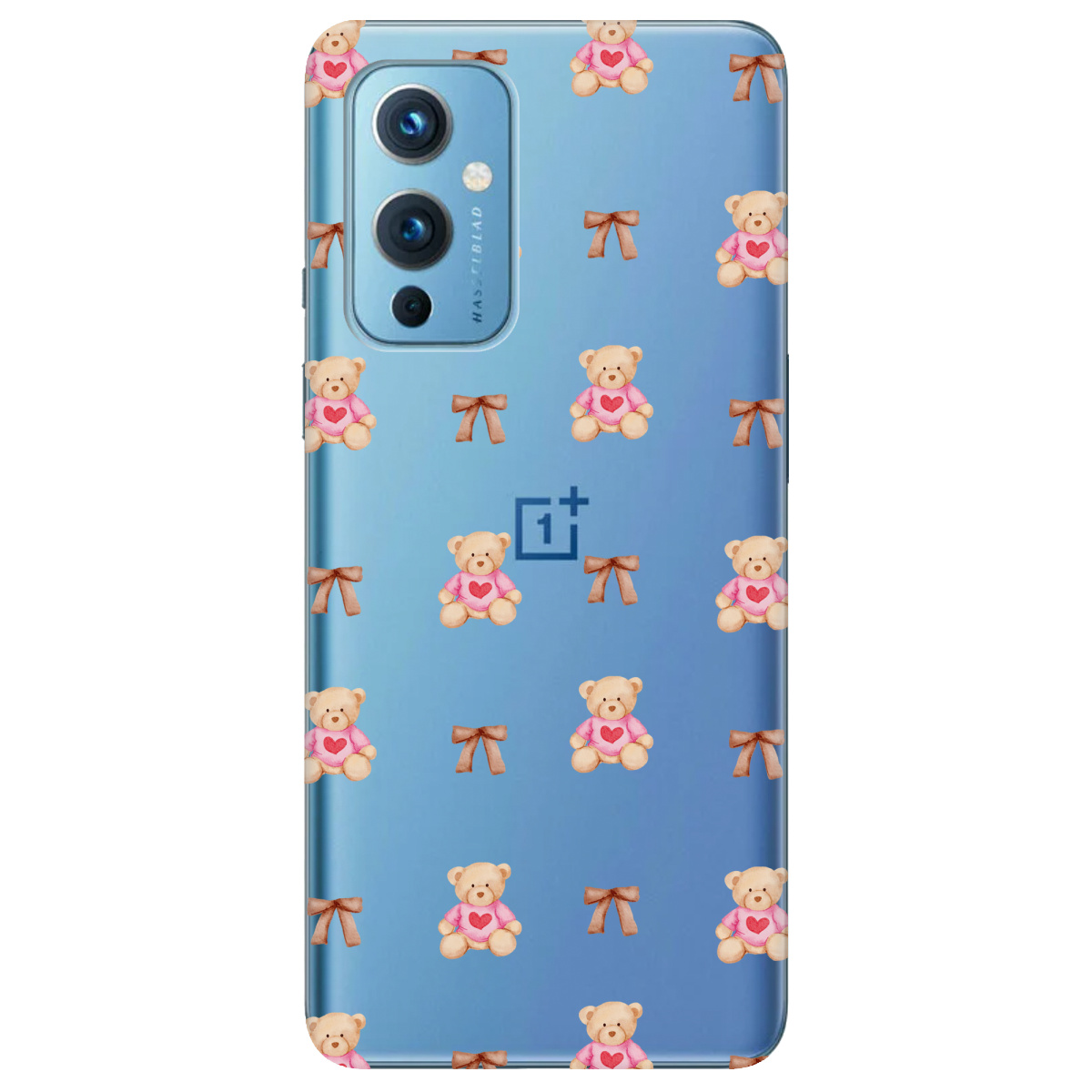 Чехол для OnePlus 9 (азиатская версия) Сердечний ведмедик - фото 1 - Чехлы для телефонов