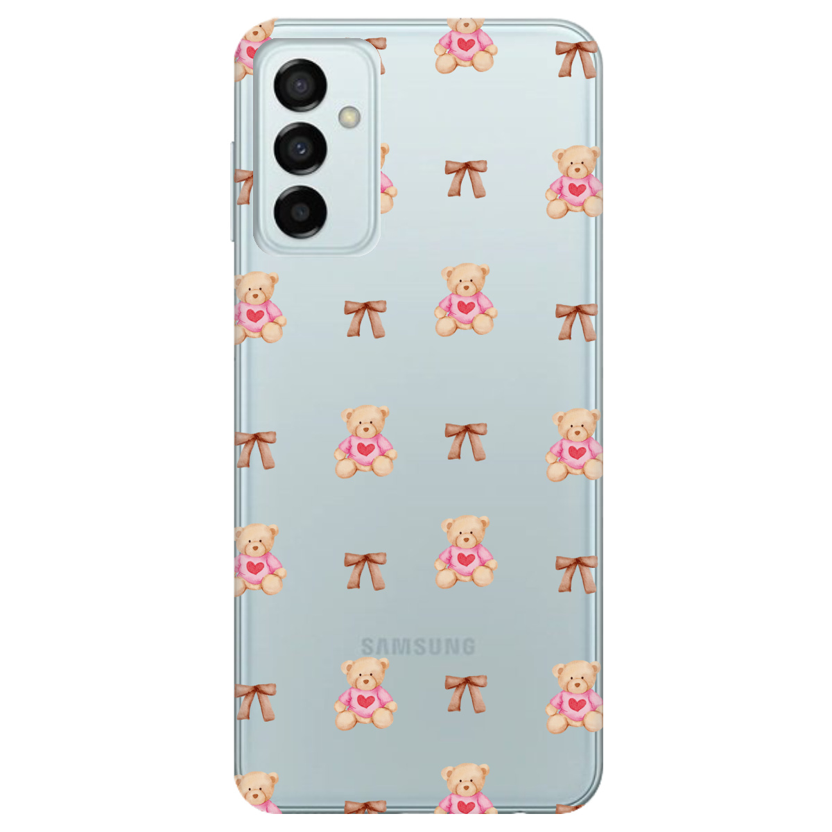 Чохол для Samsung Galaxy M23 5G Сердечний ведмедик - фото 1 Чохол для Samsung Galaxy M23 5G Сердечний ведмедик - фото 1 - Чохли для телефонів