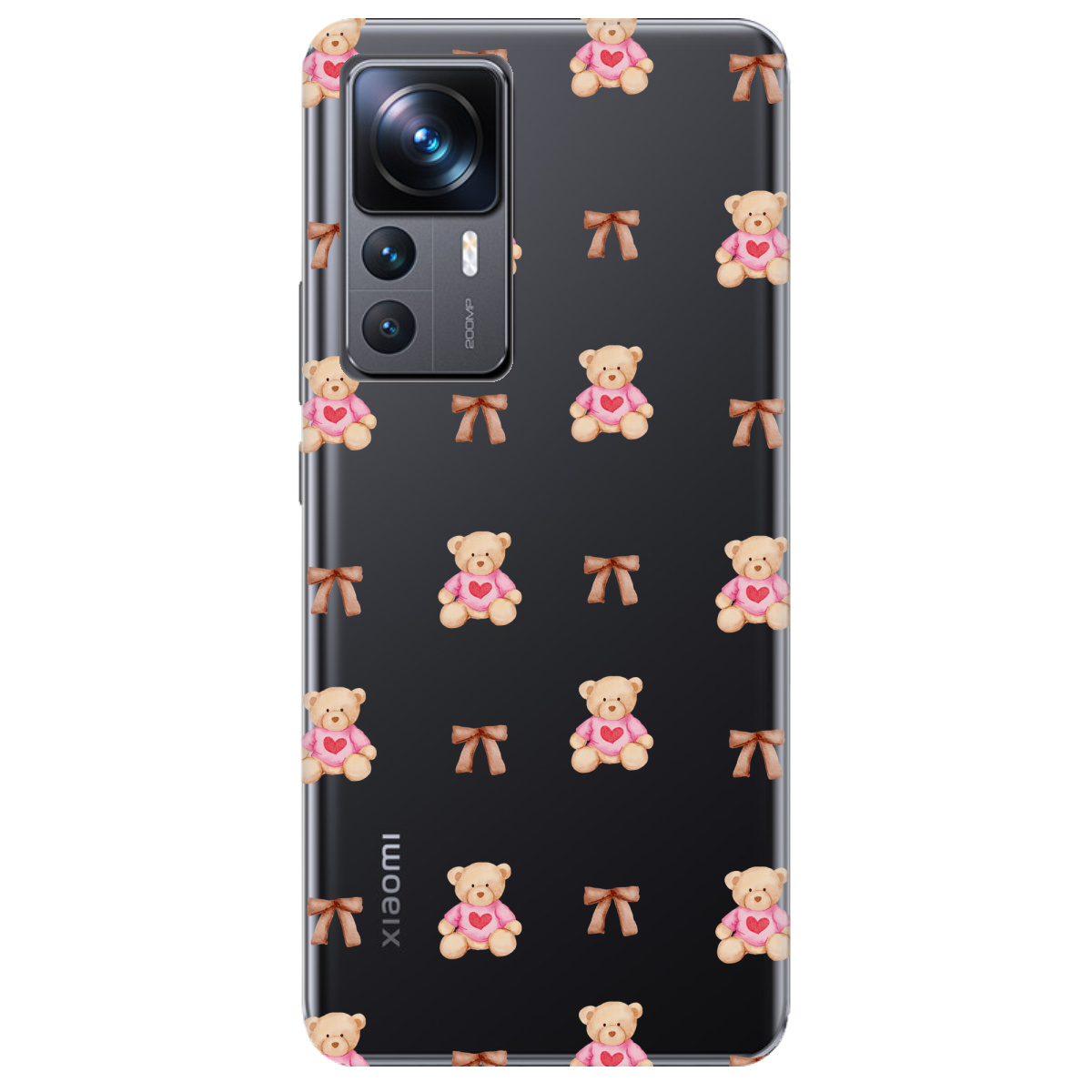 Чехол для Xiaomi 12T Сердечний ведмедик - фото 1 - Чехлы для телефонов