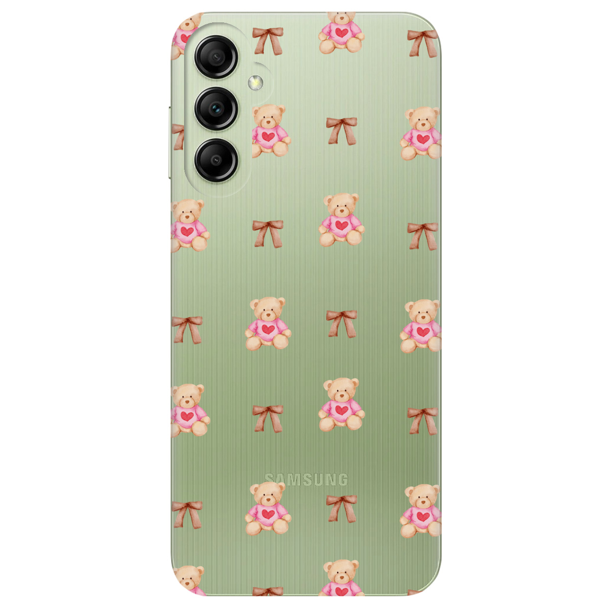 Чехол для Samsung Galaxy A14 Сердечний ведмедик - фото 1 - Чехлы для телефонов