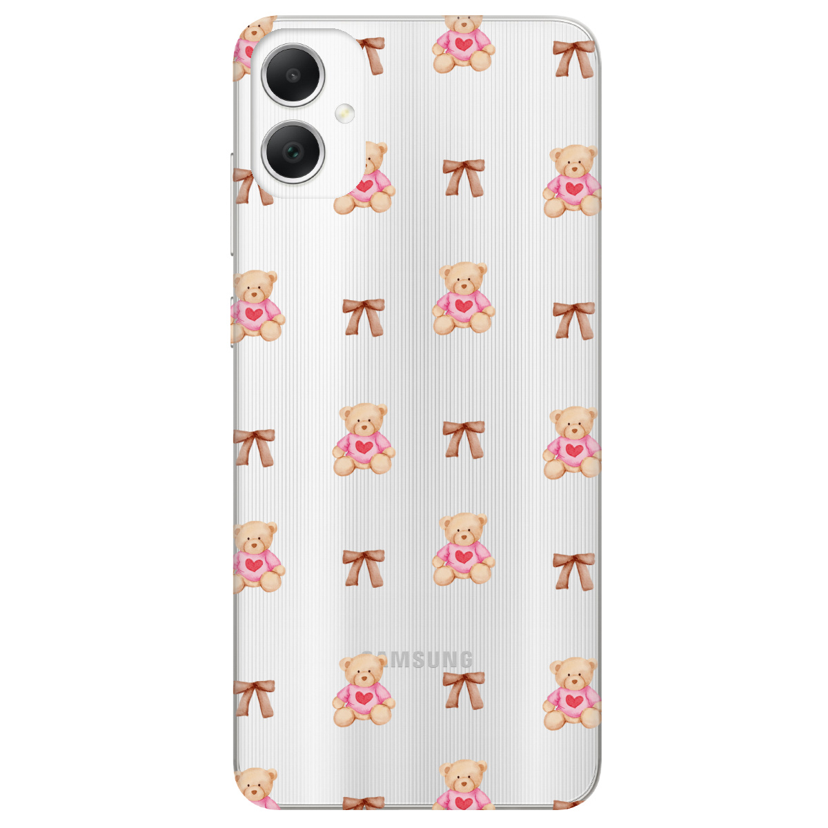 Чехол для Samsung Galaxy A05 Сердечний ведмедик - фото 1 - Чехлы для телефонов