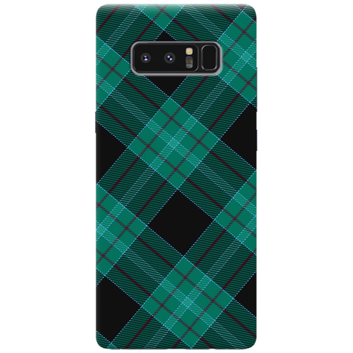 Чехол для Samsung Galaxy Note 8 Зелений тартан - фото 1 Чехол для Samsung Galaxy Note 8 Зелений тартан - фото 1 - Чехлы для телефонов