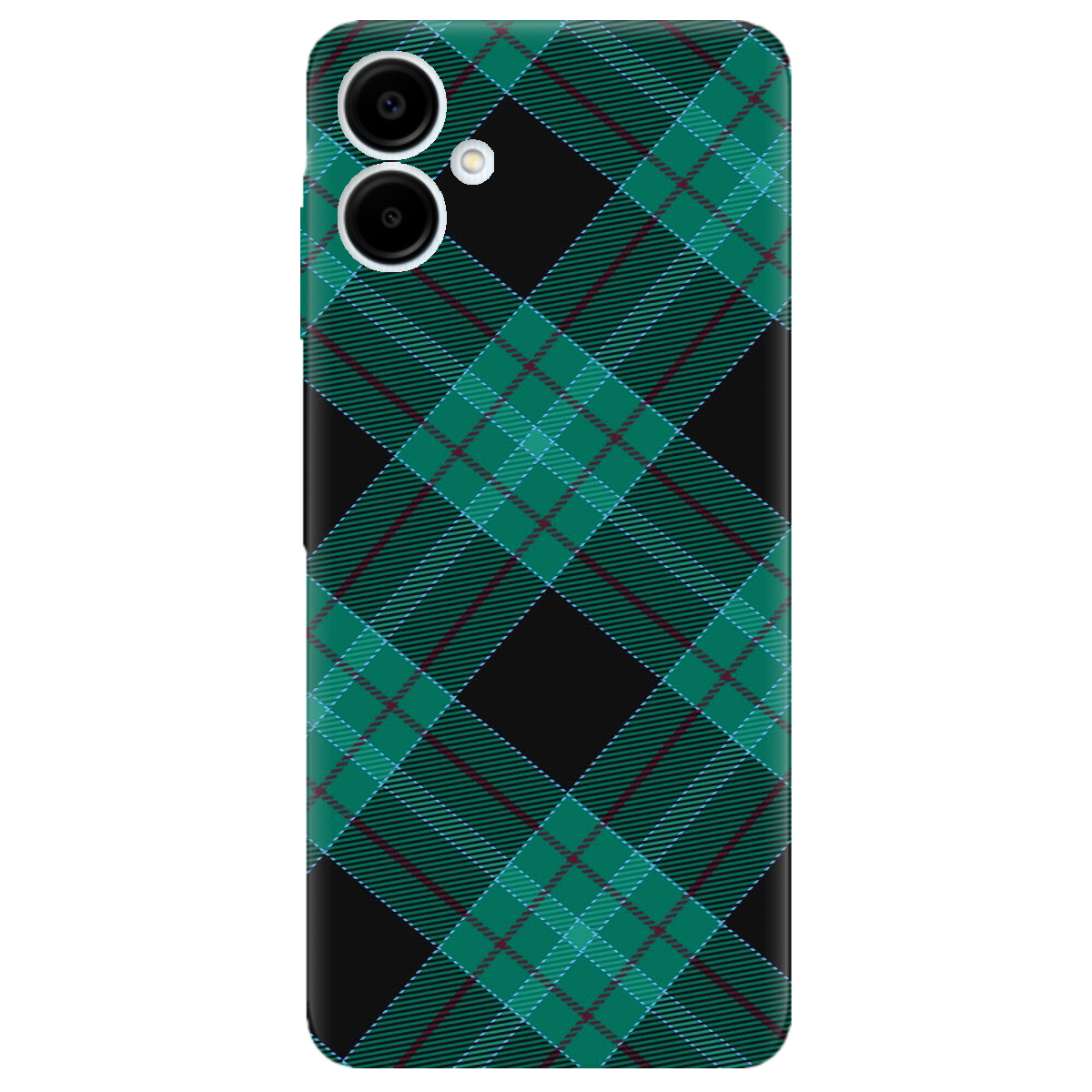 Чехол для Samsung Galaxy A06 Зелений тартан - фото 1 - Чехлы для телефонов