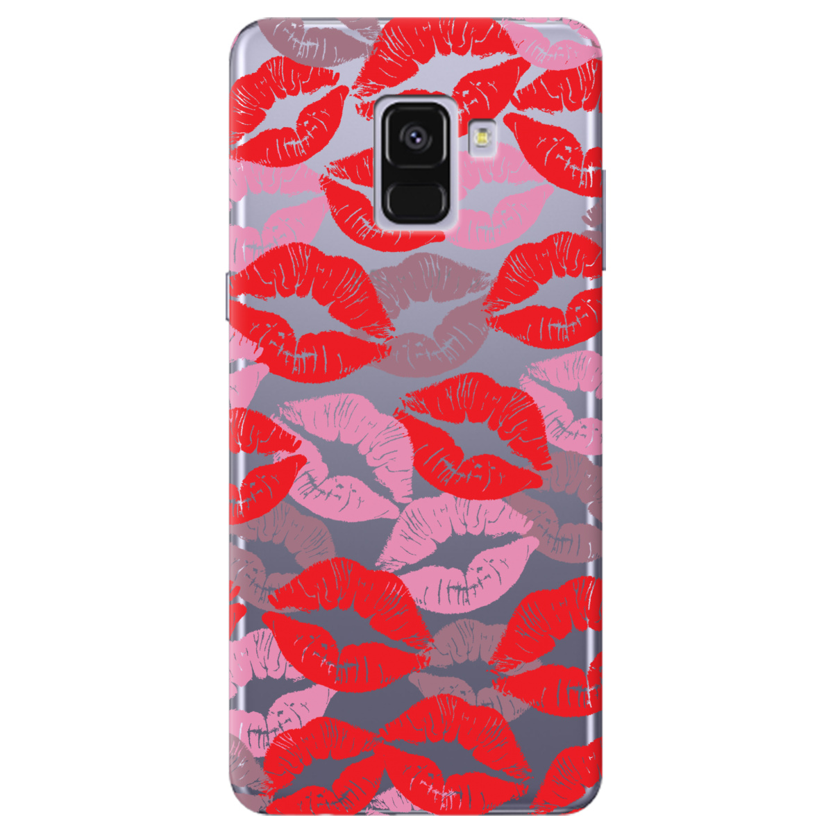 Чехол для Samsung Galaxy A8 2018 Поцілунки - фото 1 - Чехлы для телефонов