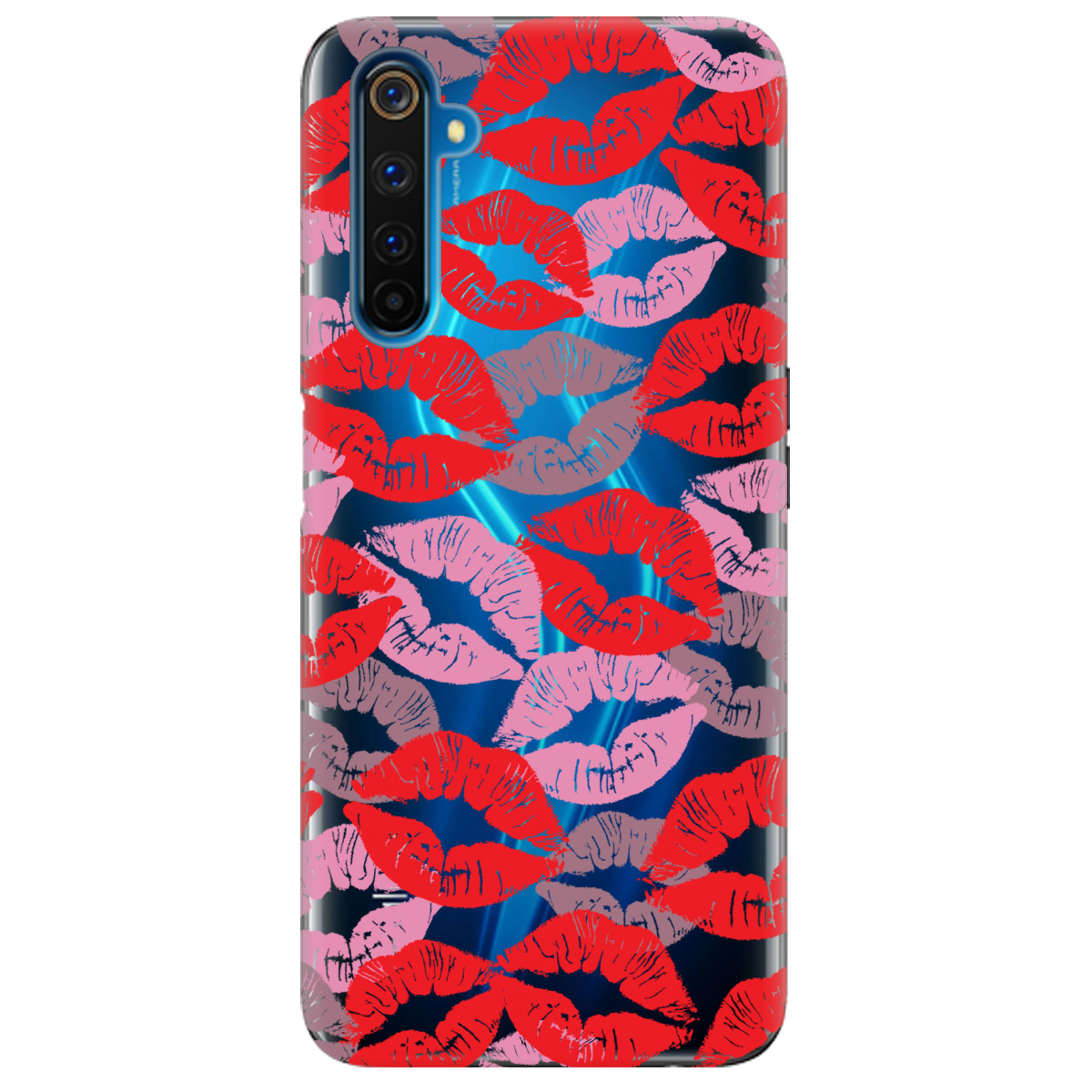 Чохол для Realme 6 Pro Поцілунки - фото 1 - Чохли для телефонів