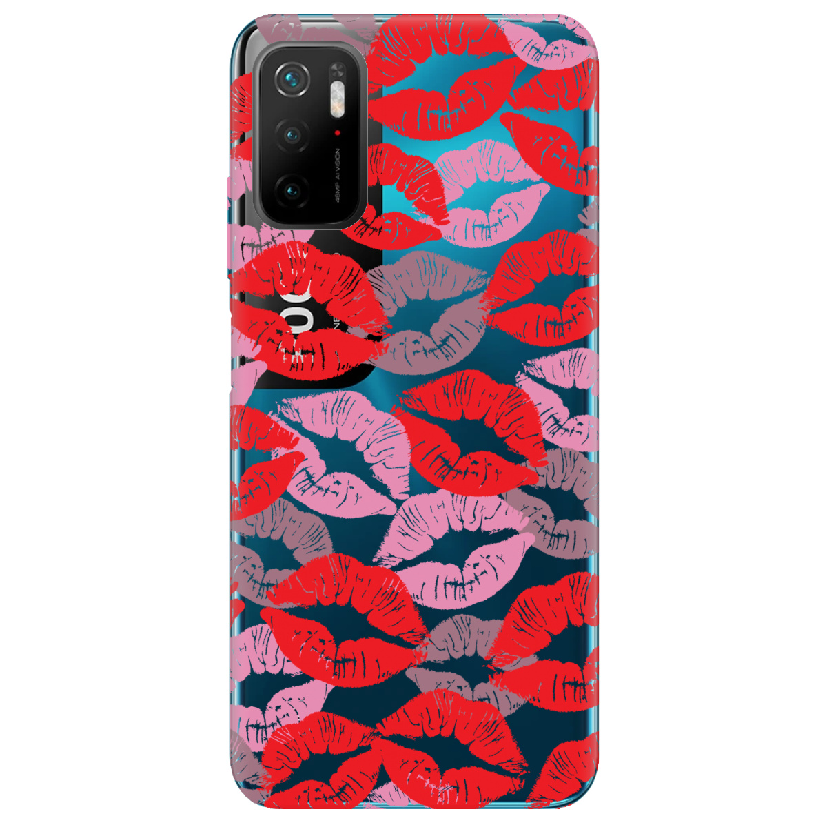 Чехол для Xiaomi Redmi Note 10 5G Поцілунки - фото 1 - Чехлы для телефонов