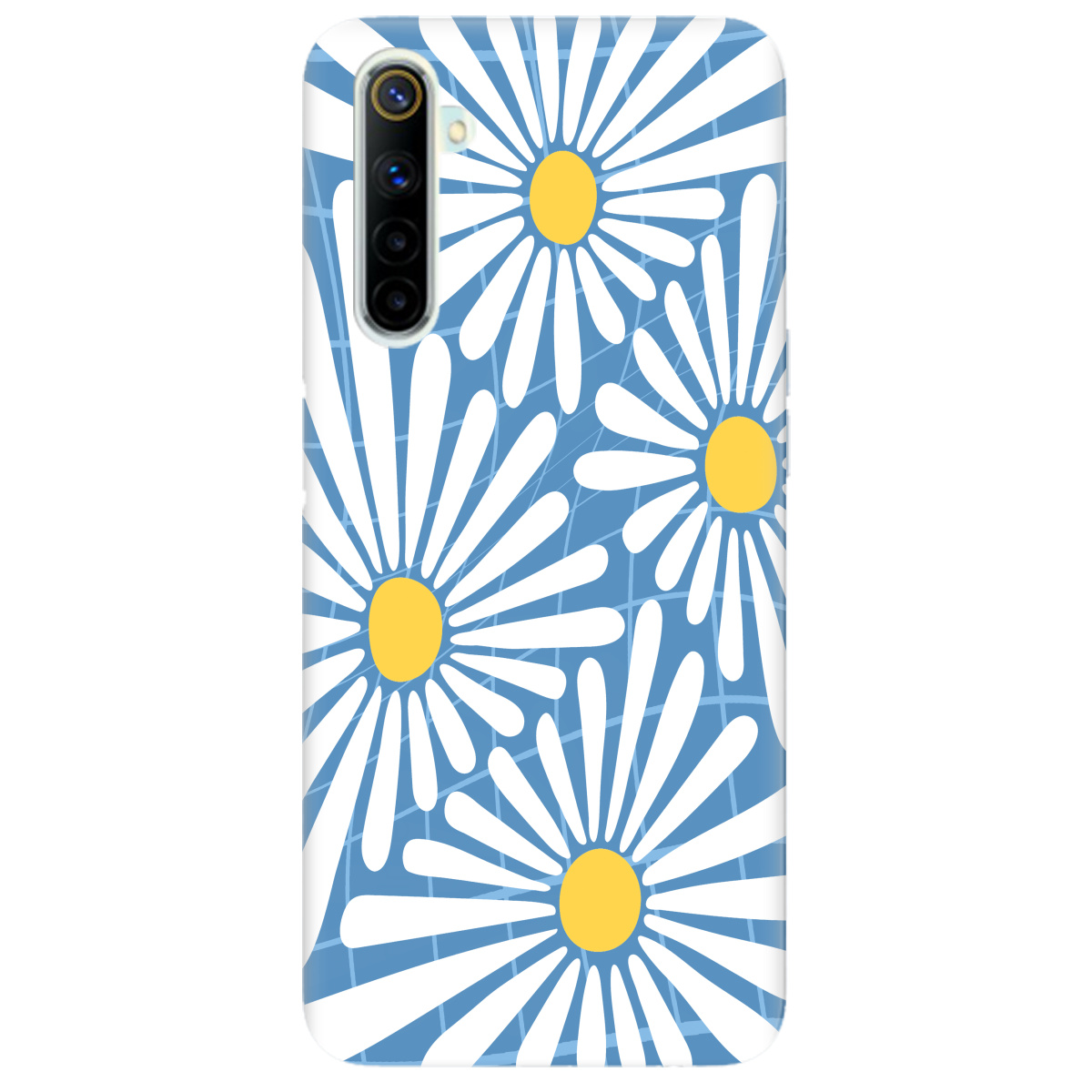 Чохол для Realme 6 Ромашковий настрій - фото 1 Чохол для Realme 6 Ромашковий настрій - фото 1 - Чохли для телефонів