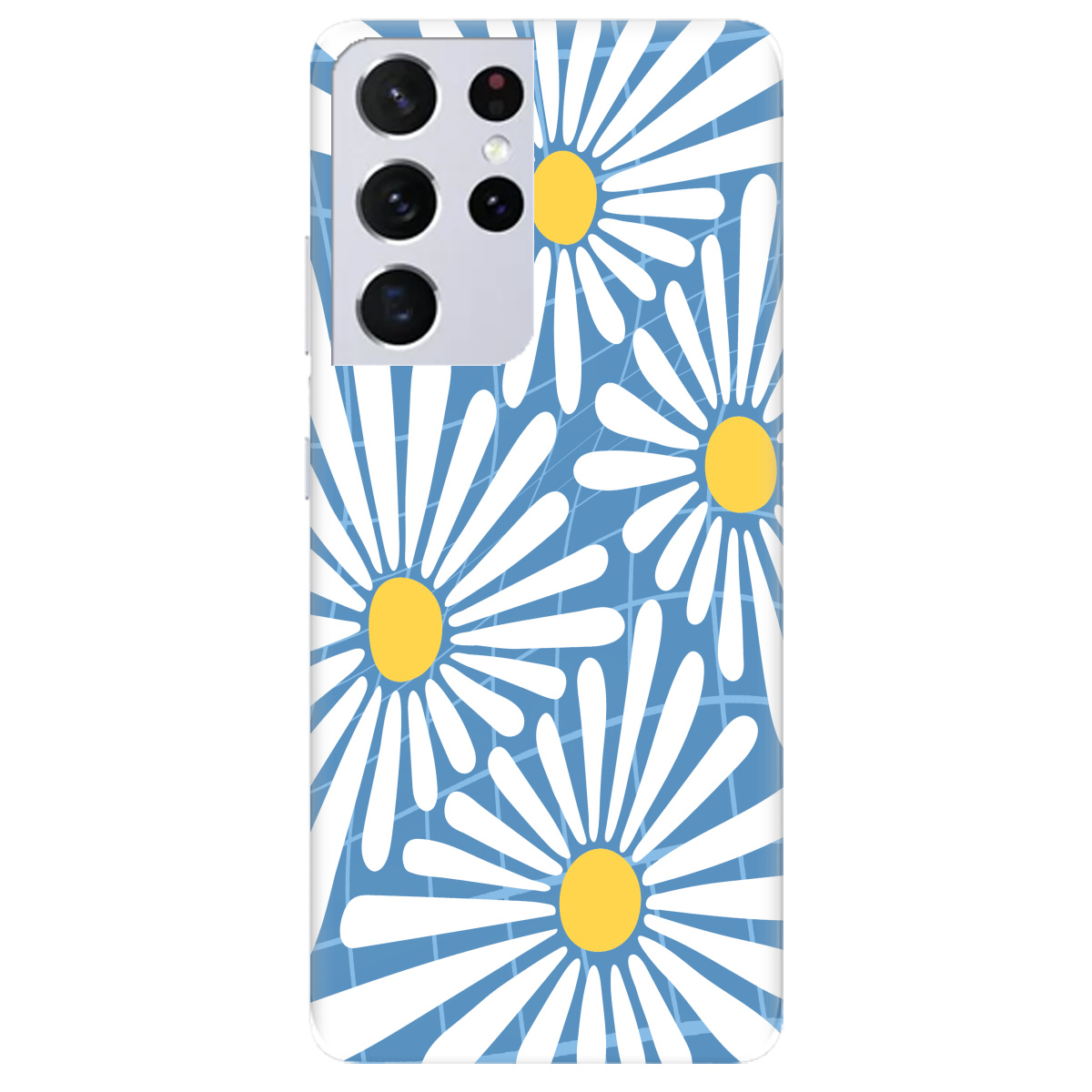 Чехол для Samsung Galaxy S21 Ultra Ромашковий настрій - фото 1 Чехол для Samsung Galaxy S21 Ultra Ромашковий настрій - фото 1 - Чехлы для телефонов