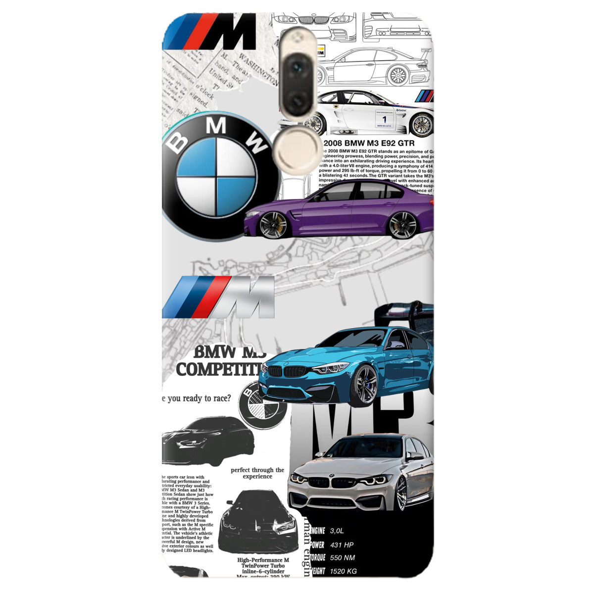 Чехол для Huawei Mate 10 Lite BMW - фото 1 - Чехлы для телефонов