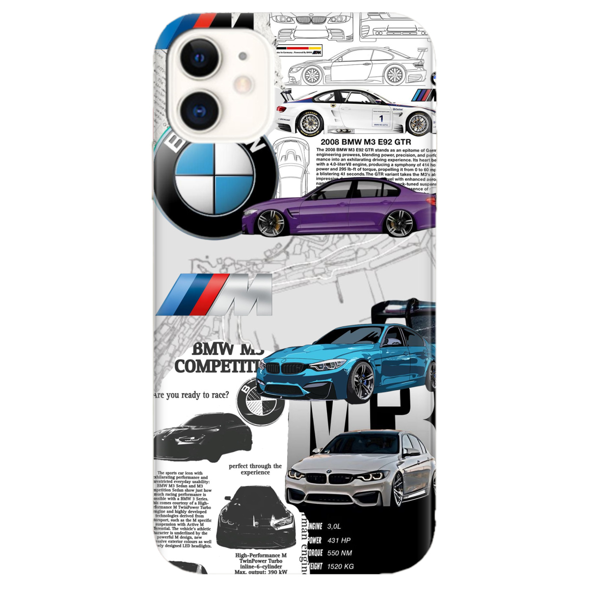 Чехол для Apple iPhone 11 BMW - фото 1 Чехол для Apple iPhone 11 BMW - фото 1 - Чехлы для телефонов