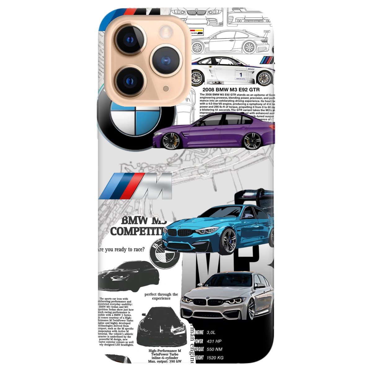 Чехол для Apple iPhone 11 Pro BMW - фото 1 - Чехлы для телефонов