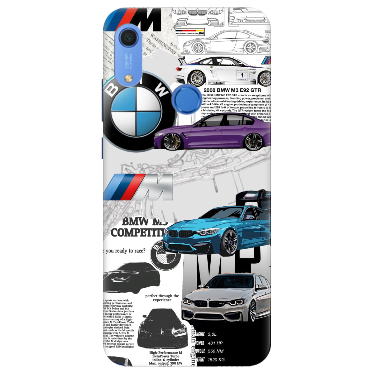 Чехол для Huawei Y6s BMW - фото 1 - Чехлы для телефонов