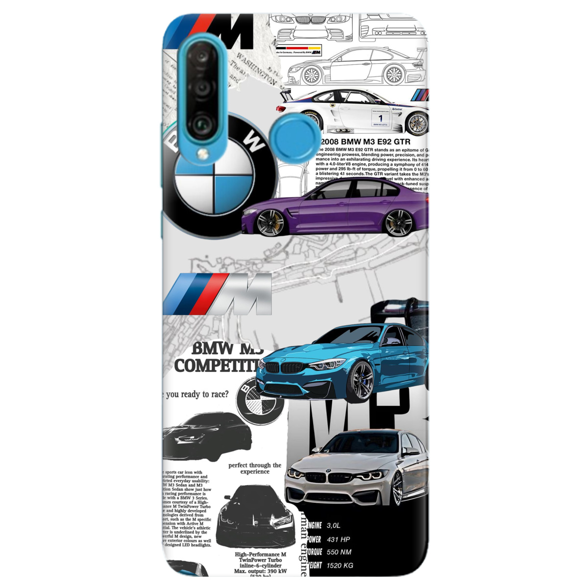 Чехол для Huawei P30 Lite BMW - фото 1 - Чехлы для телефонов